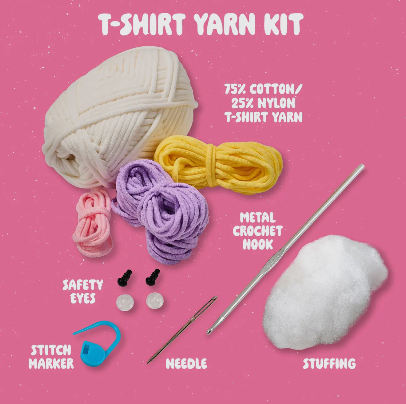 Crochet Kit, Cammie The Unicorn