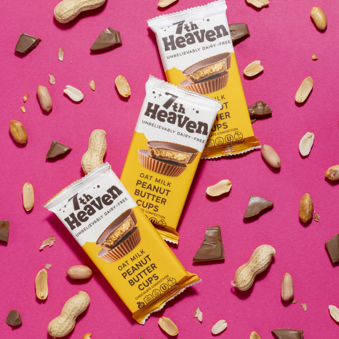 Vegan Oat Milk Chocolate Bar - Peanut Butter Cups, Kosher