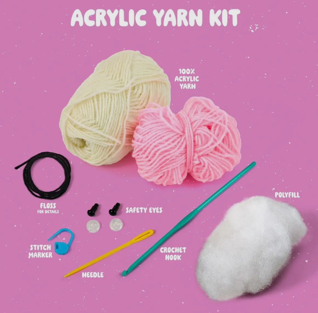 Crochet Kit, Cate the Cake