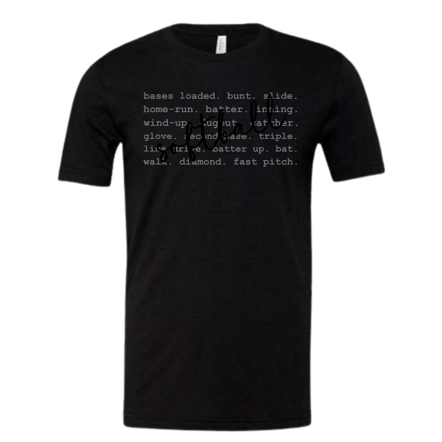 Softball Bases Loaded Tee