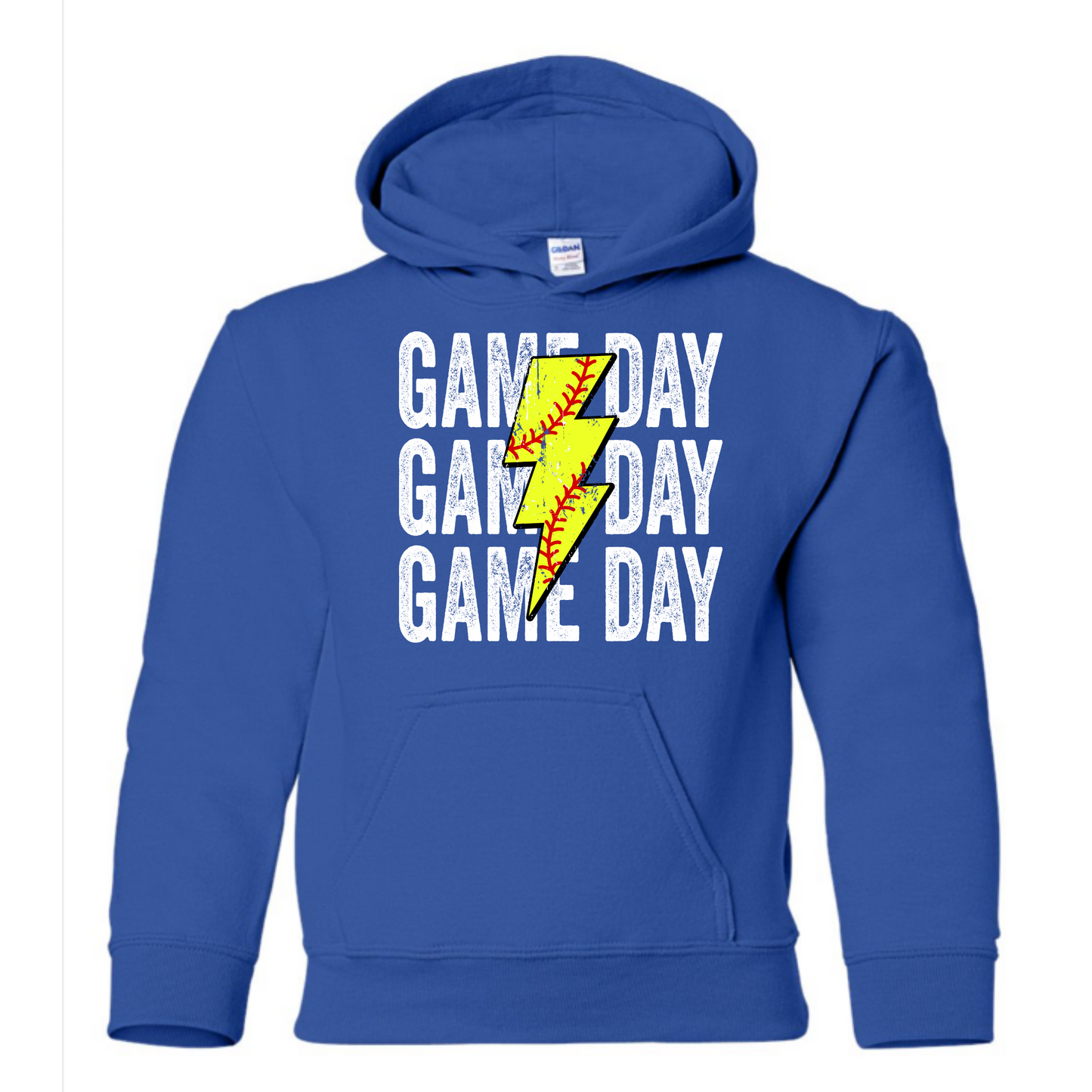 Softball Game Day Lightning Youth Shirt