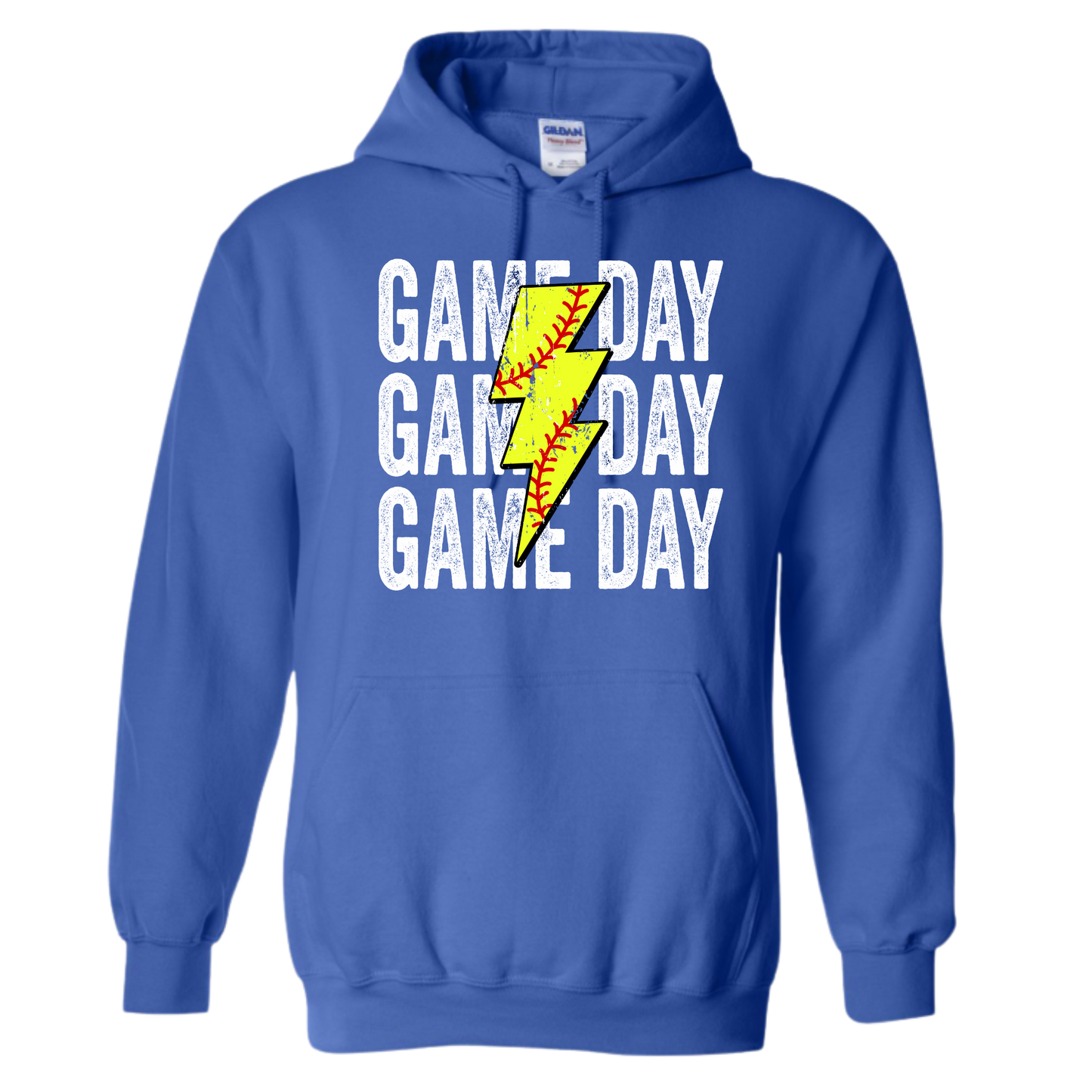 Softball Game Day Lightning Shirt
