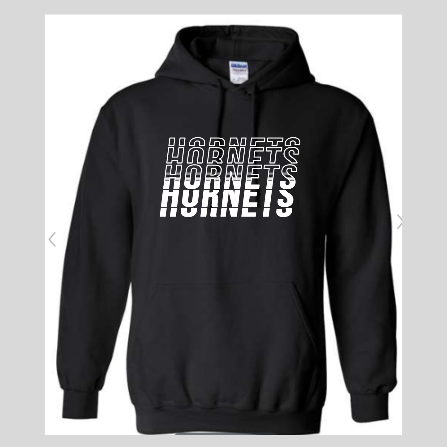 Softball Hornets Stacked Hoodie