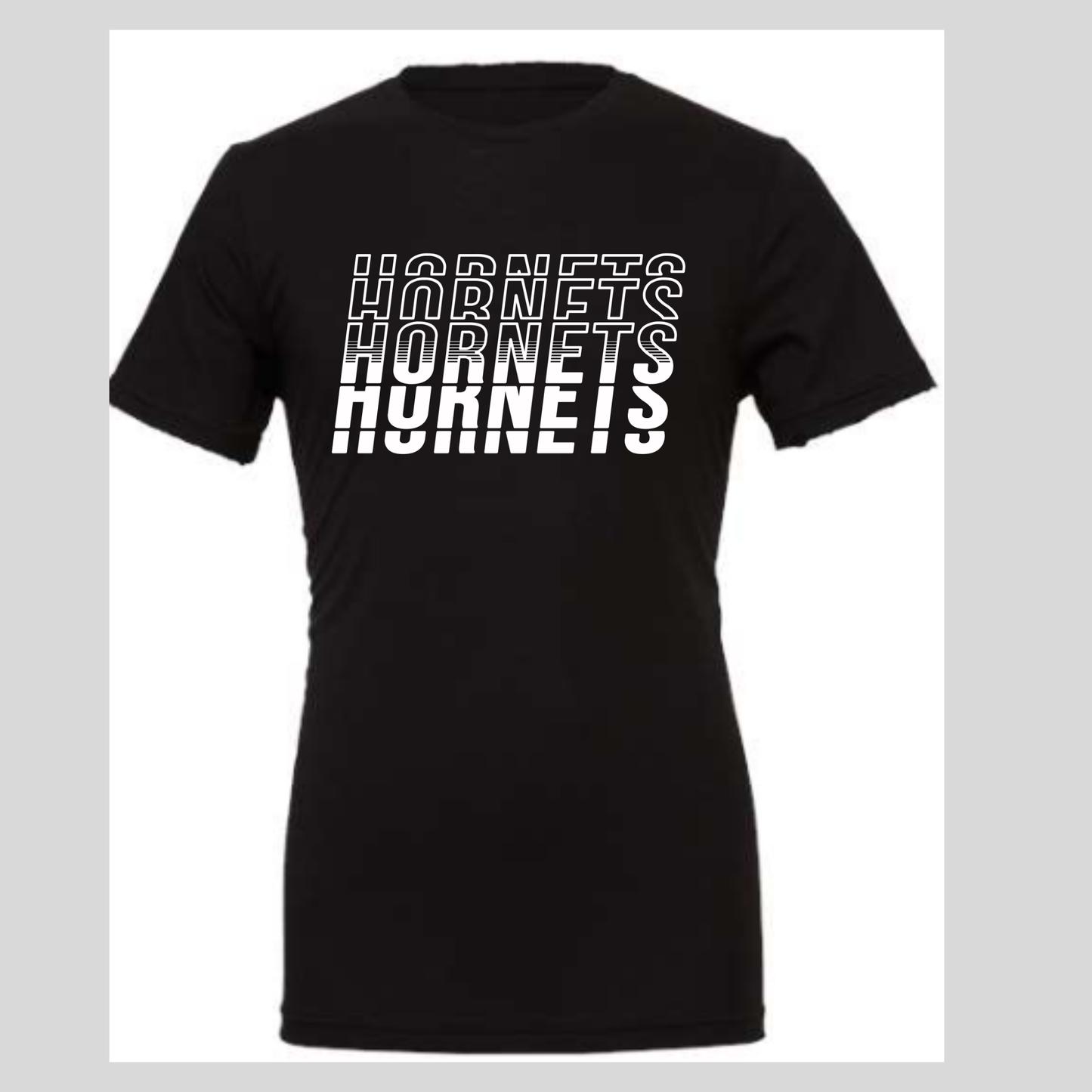 Softball Hornets Stacked Tee