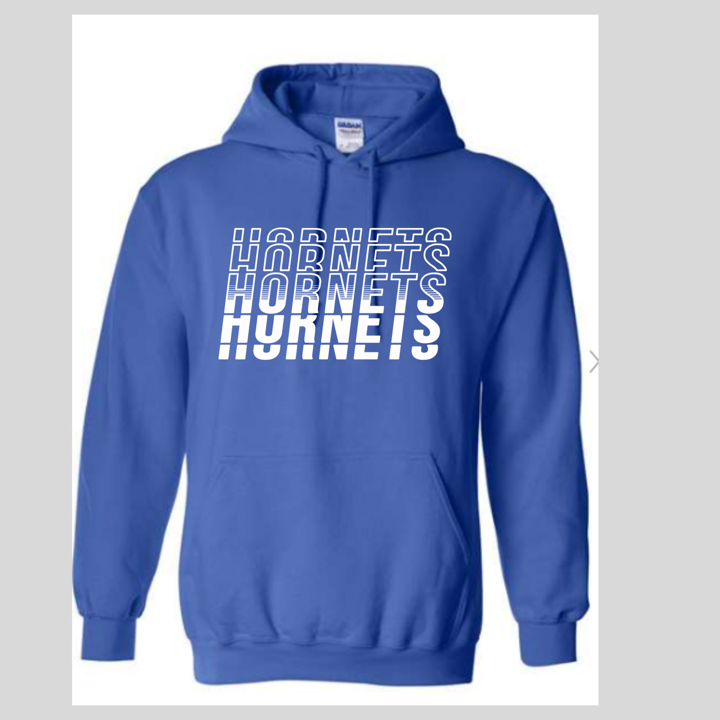 Softball Hornets Stacked Hoodie