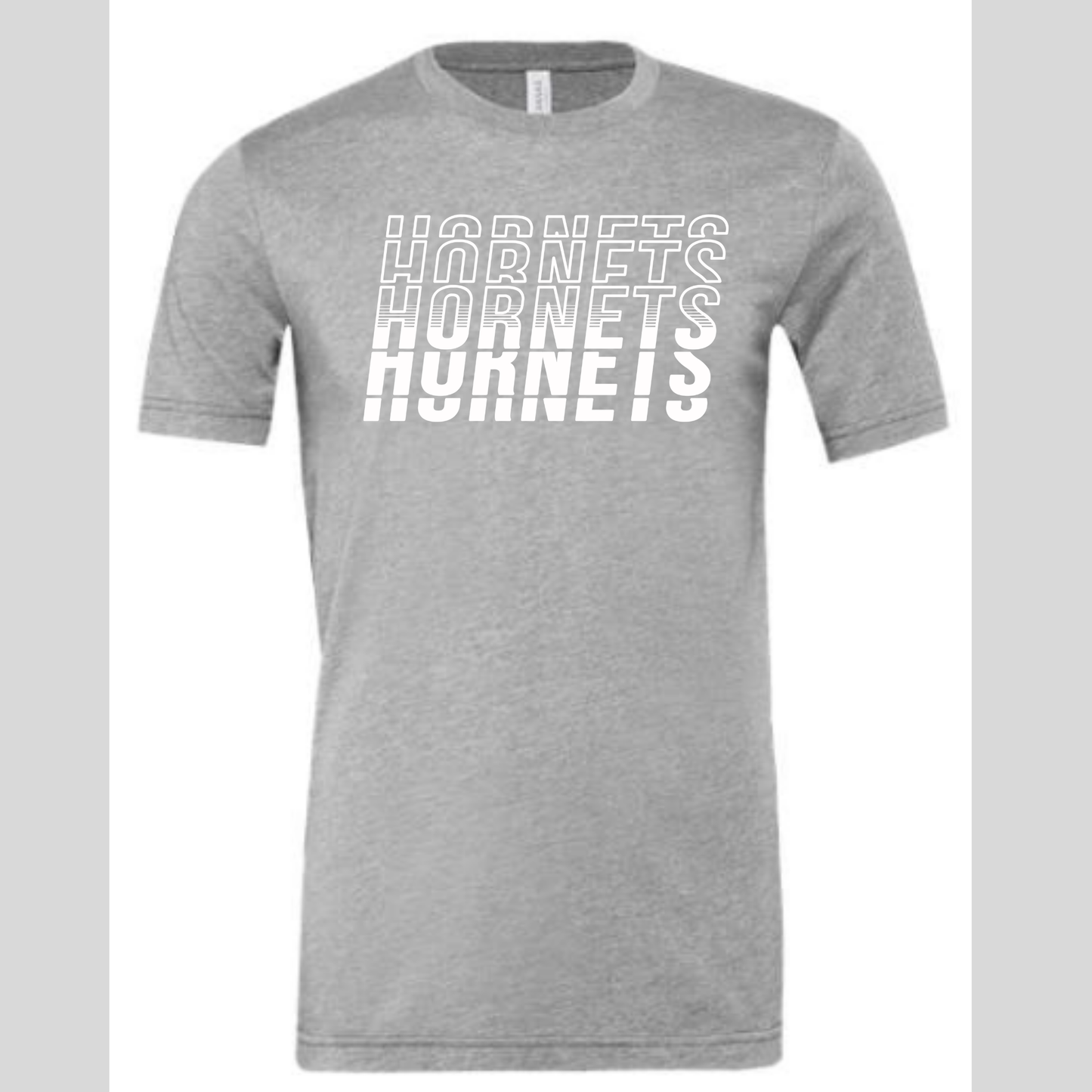 Softball Hornets Stacked Tee
