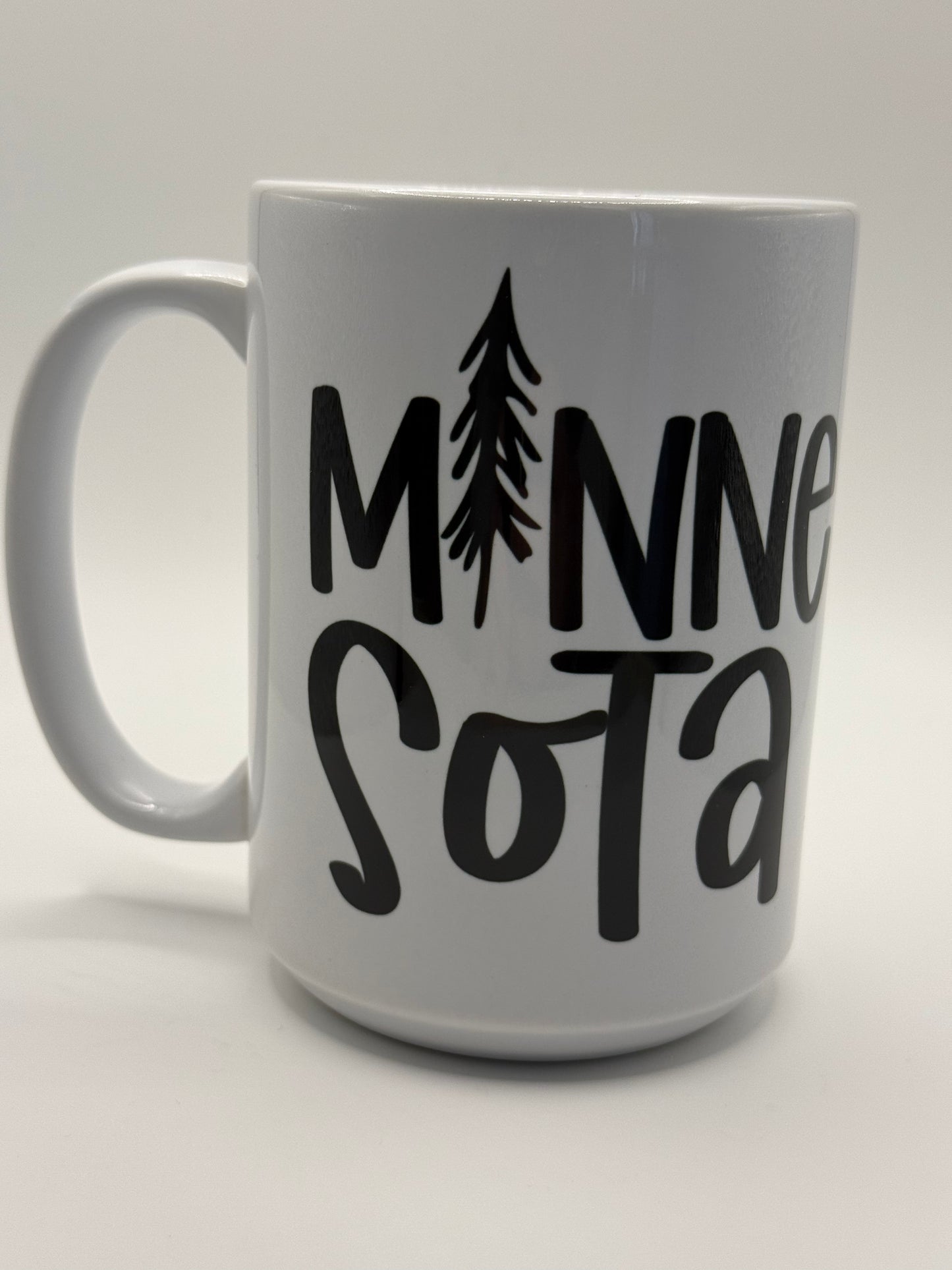 Minnesota Tree, Coffee Mug, 15oz