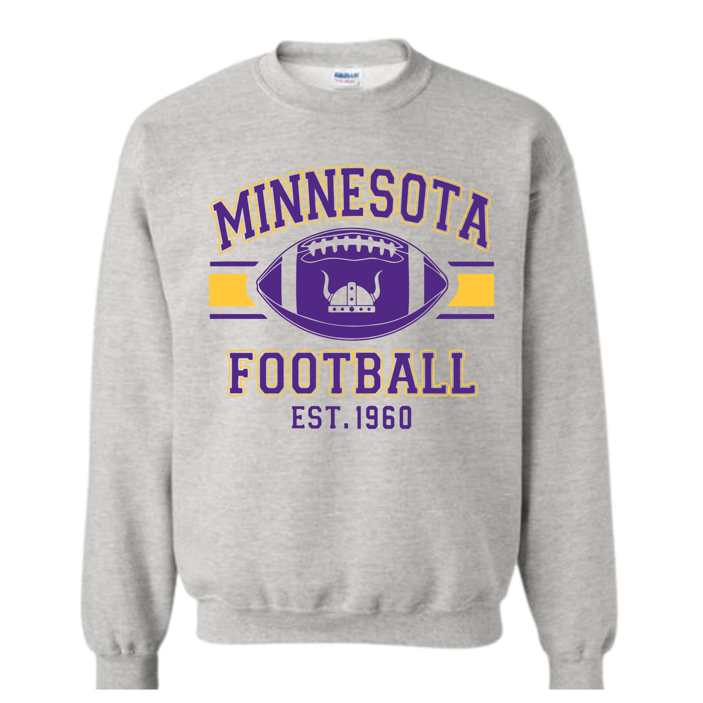 Minnesota Football Est 1960 Crewneck Sweatshirt
