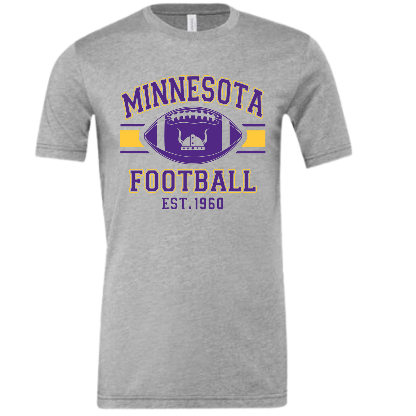 Minnesota Football Est 1960 Unisex Tee