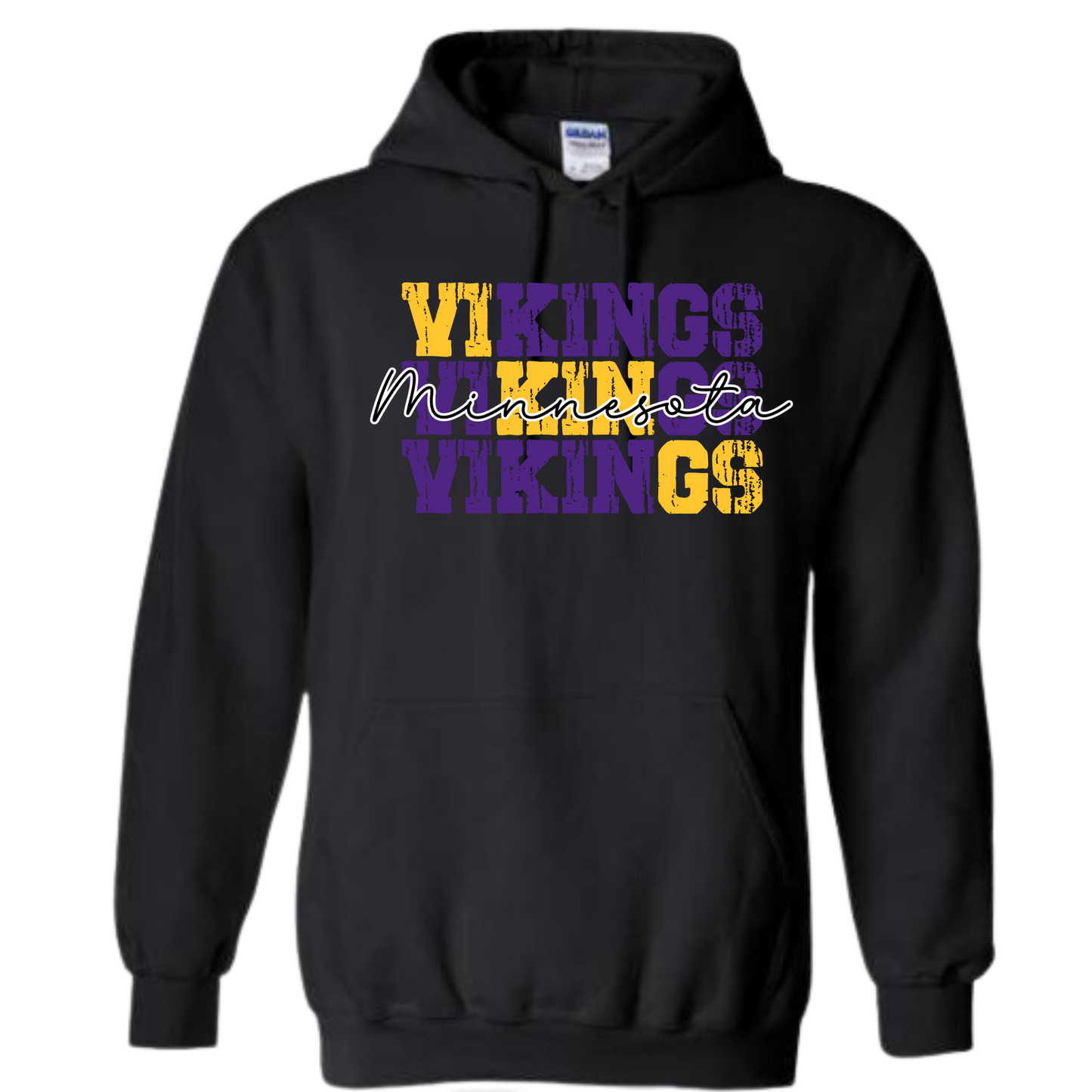 Vikings Minnesota Football Team Hooded Sweatshirt