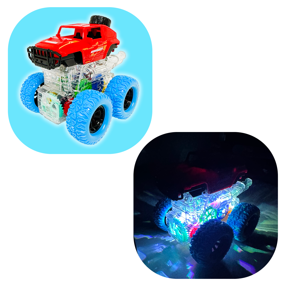 So Much Fun! JUMBO Light Up Vehicles Toy Car