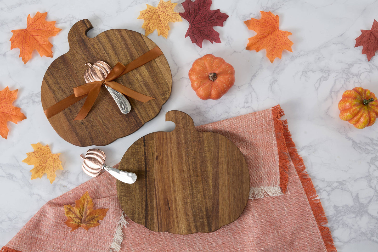 Pumpkin Cutting Board Gift Set