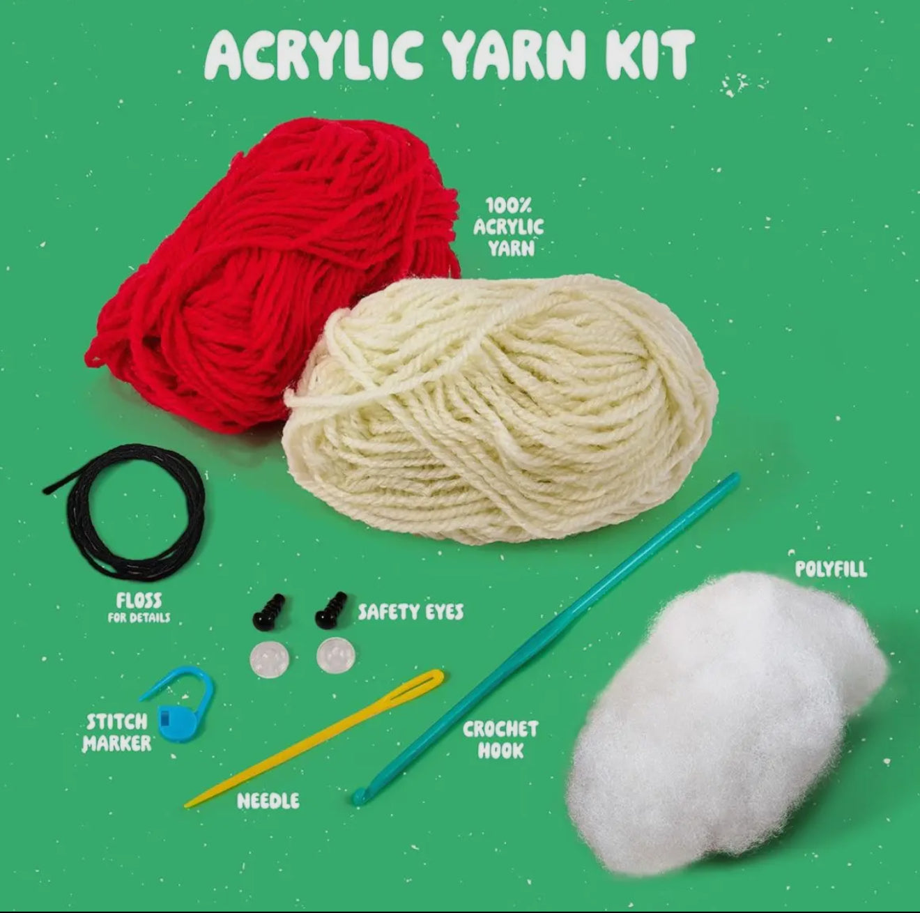 Crochet Kit, Juno the Mushroom