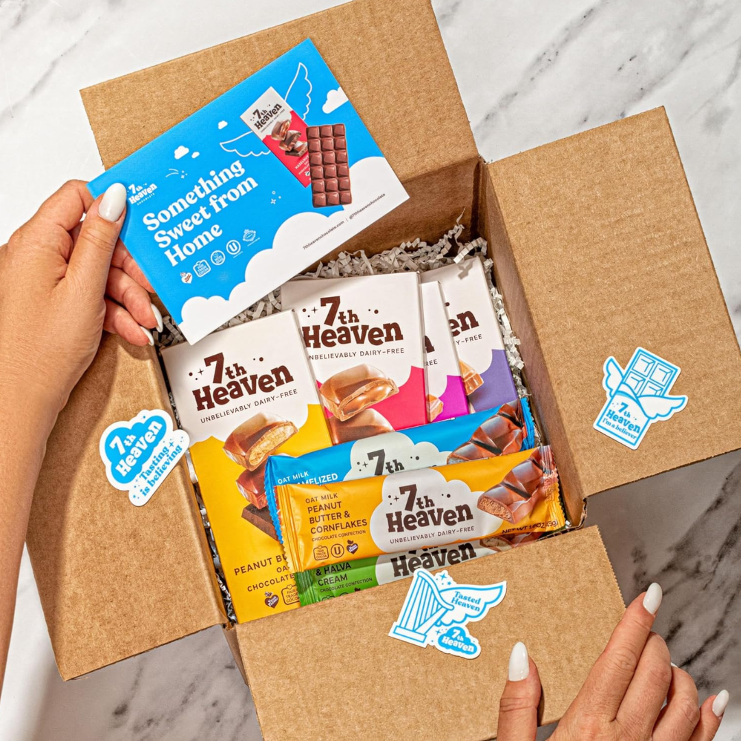 Vegan Oat Milk Chocolate Bar: Caramel & Sea Salt, Dairy-Free
