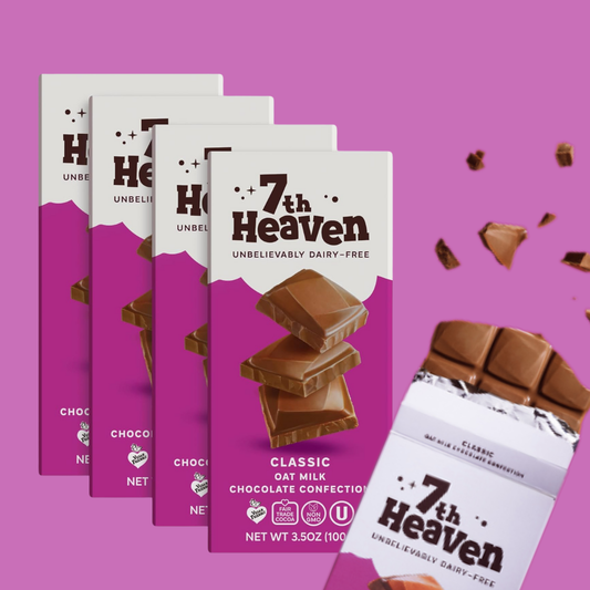 Classic Oat Milk Chocolate Bar - Vegan, Organic, Dairy-Free