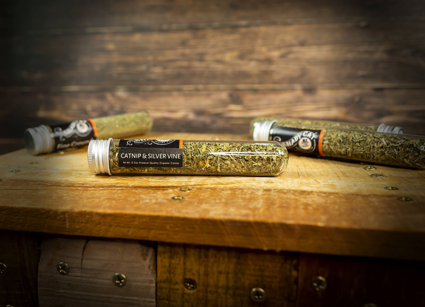 Organic Catnip & Silver vine Blend Tube | Gift for Pet