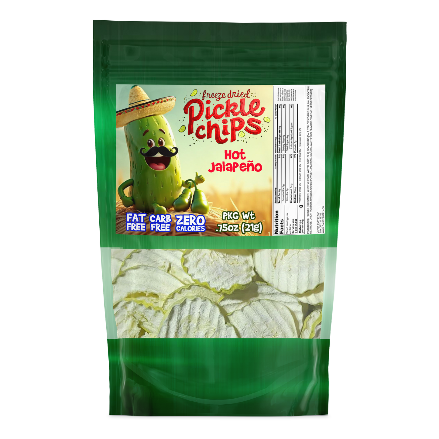 Freeze-Dried Pickle Chips | Keto Snacks