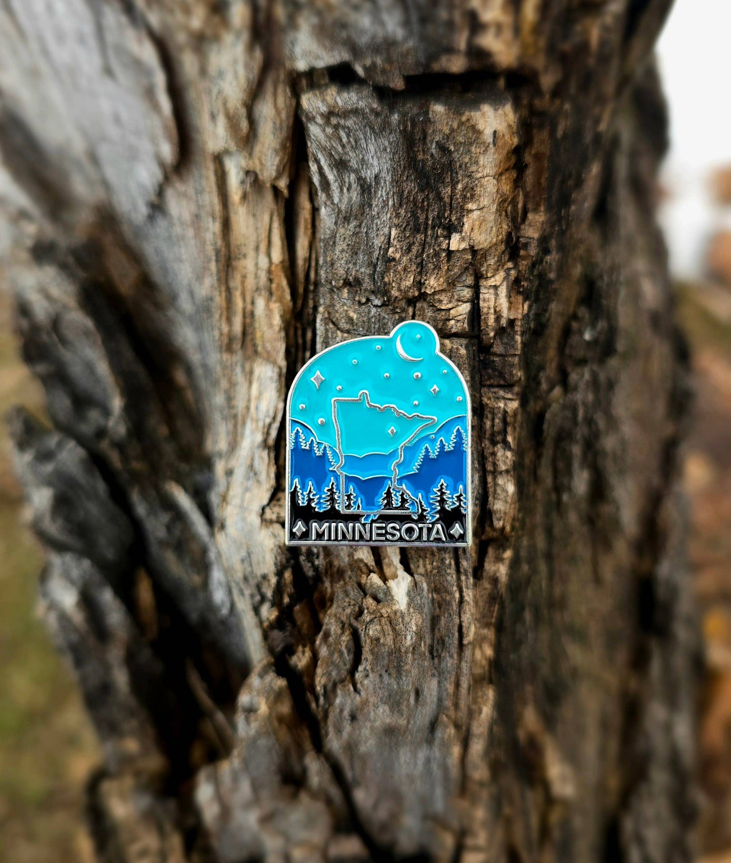 Minnesota enamel pin
