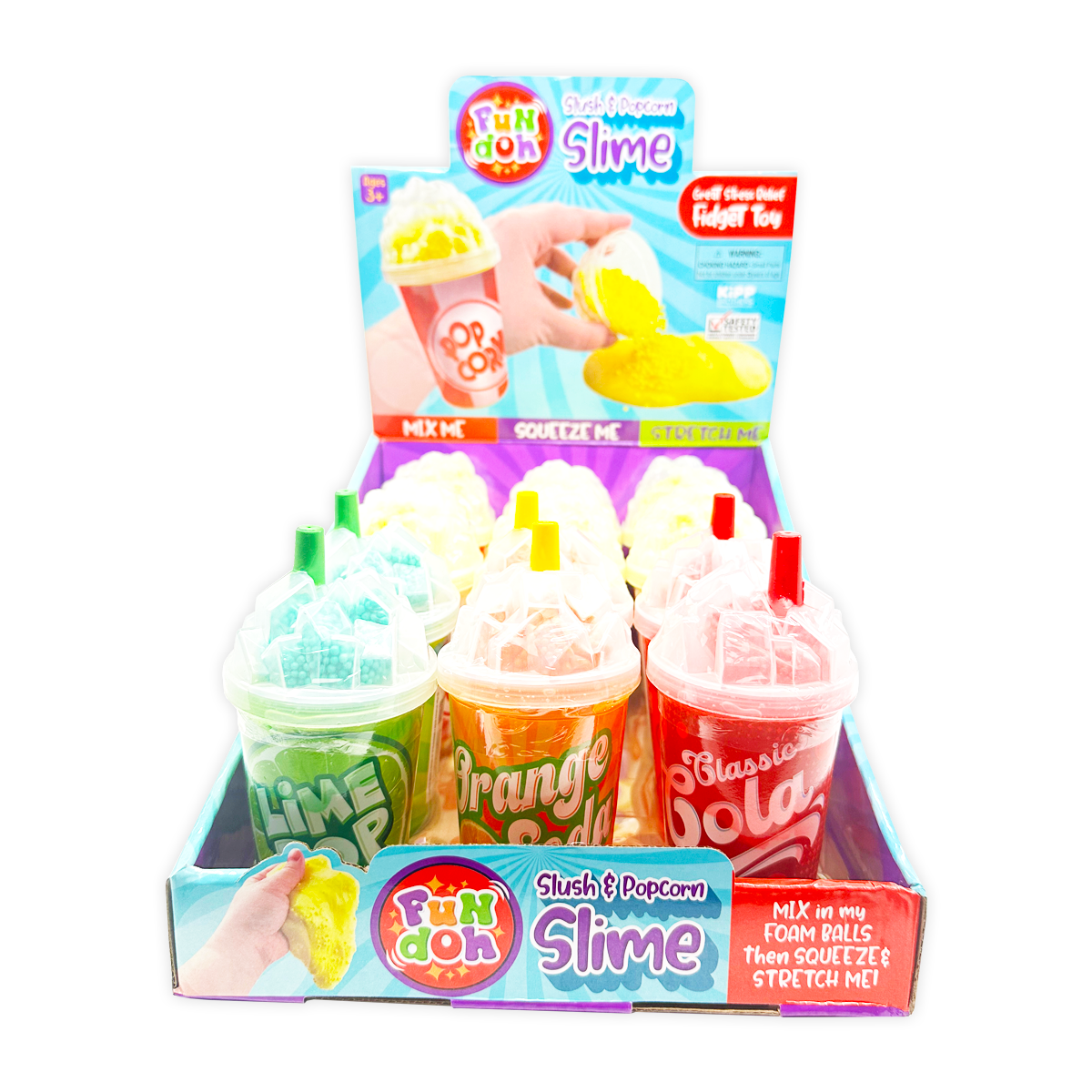 Fun Doh Slush and Popcorn