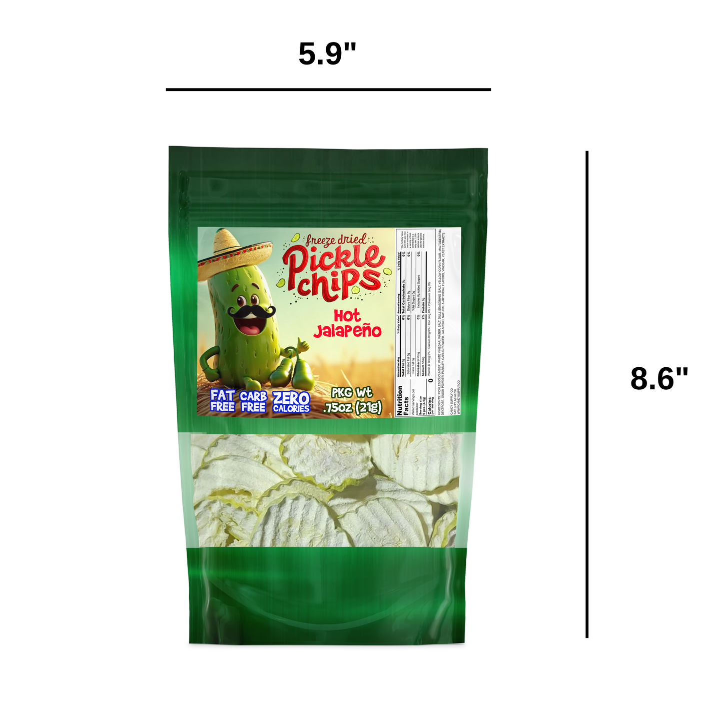 Freeze-Dried Pickle Chips | Keto Snacks