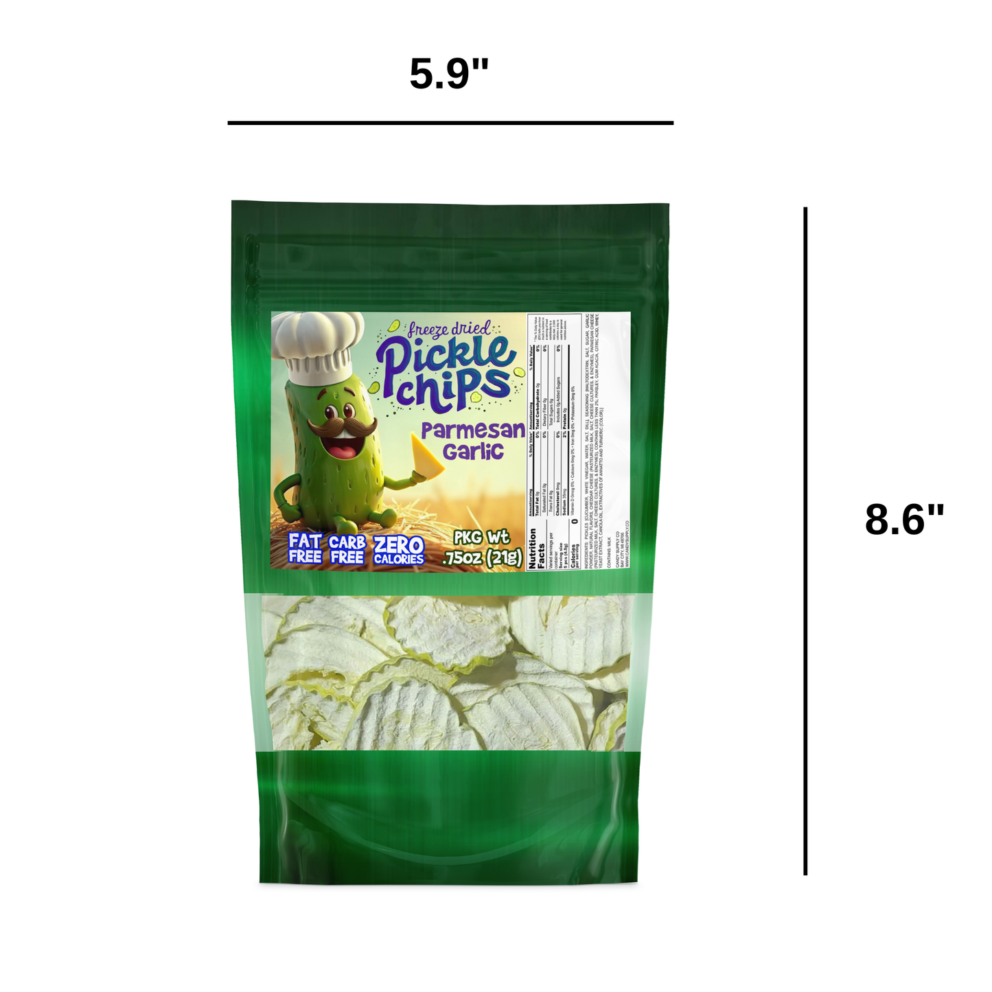 Freeze-Dried Pickle Chips | Keto Snacks