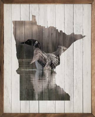 Minnesota Loon Whitewash