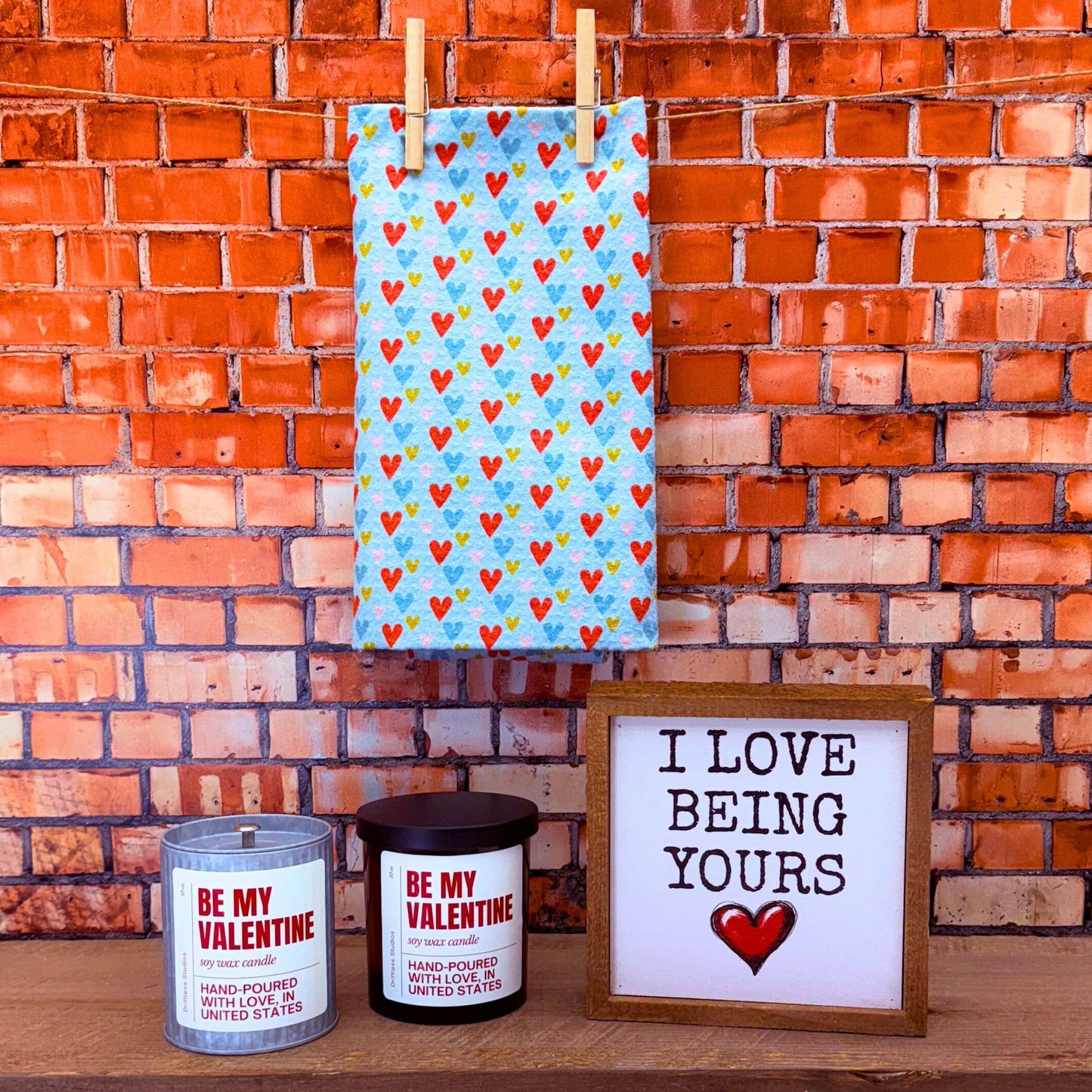 Be My Valentine Spring Decor Soy Candles - Valentine's Day