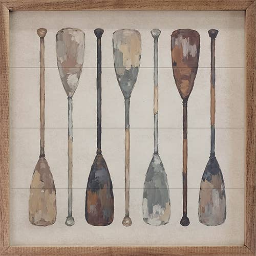 Vintage Boat Oars