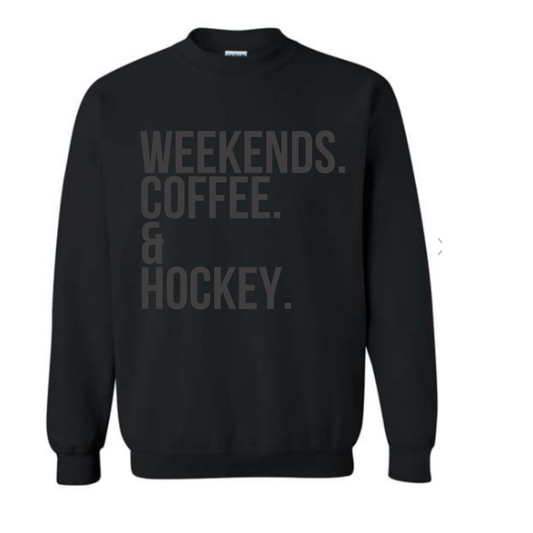 Eagles Weekends. Hockey. & Coffee Shirt