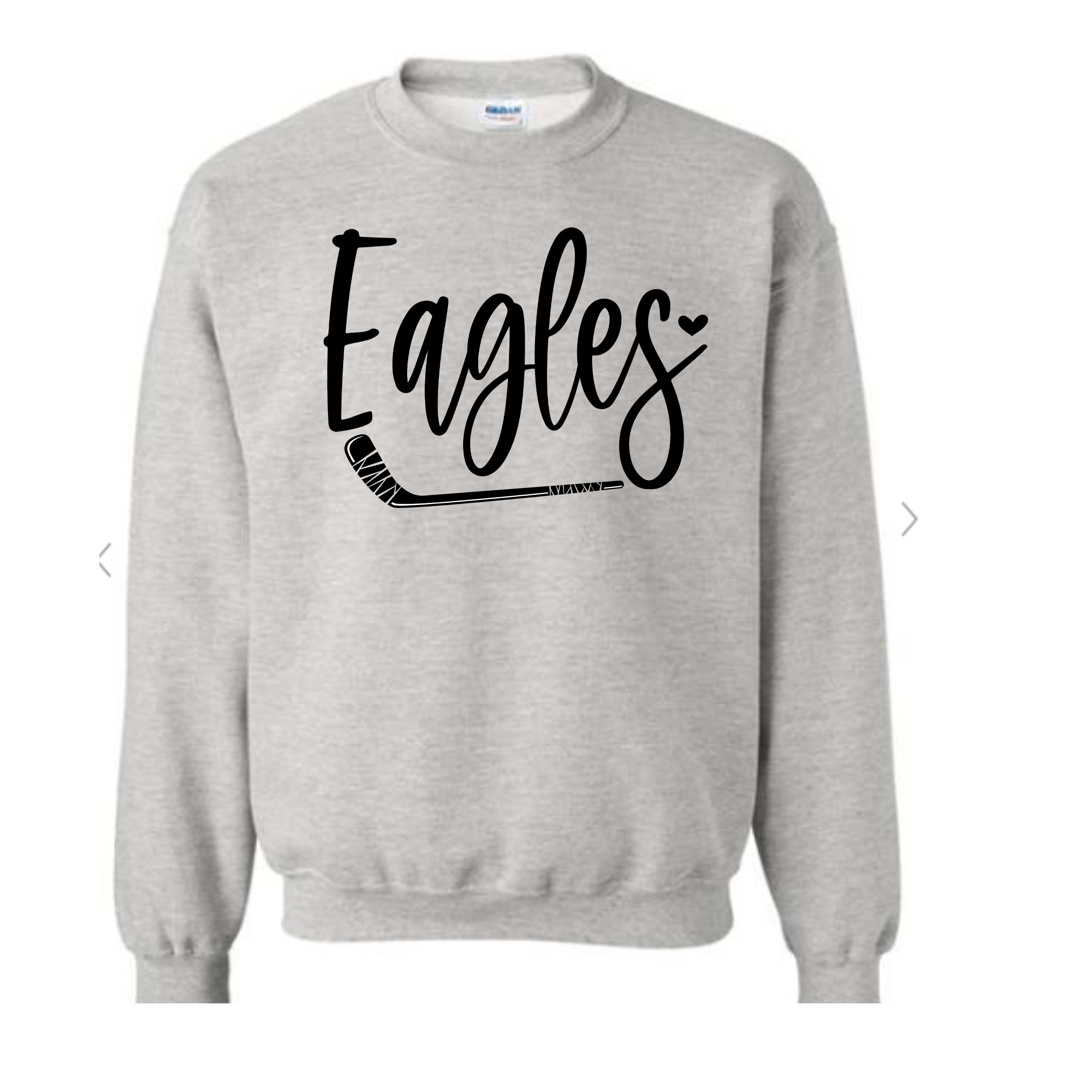 Eagles In Script Eagles Script Hockey Shirt – PS I Love You Minnesota & The Frozen Spoon