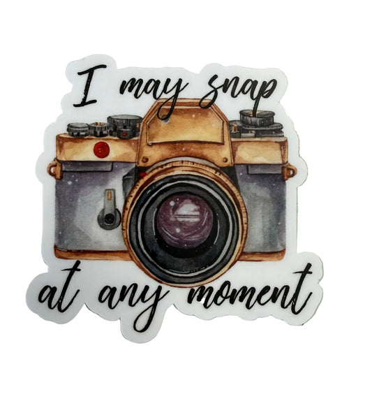 Stickers, Funny, I May Snap