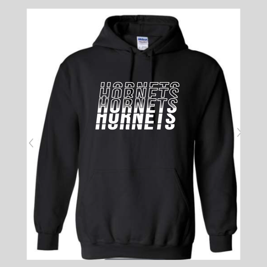 Hornets Stacked Hoodie