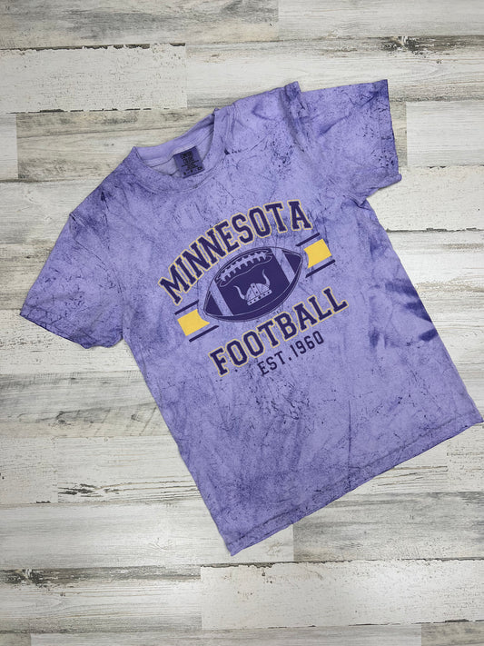 Minnesota Football Tie Dye Tee