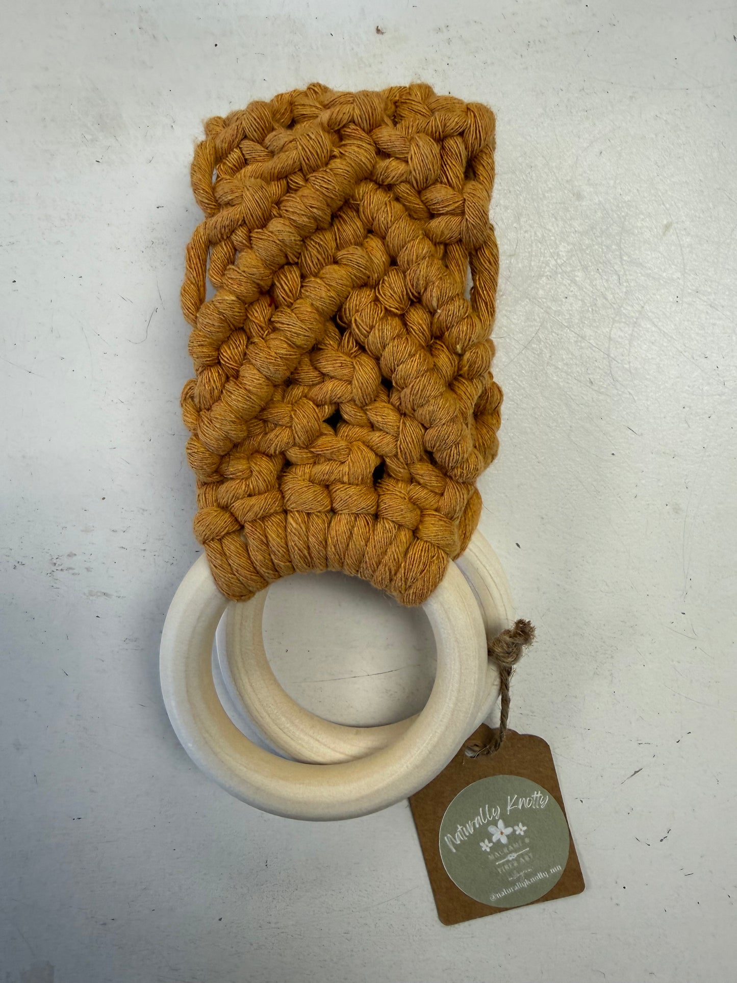 Macramé Towel Hanger