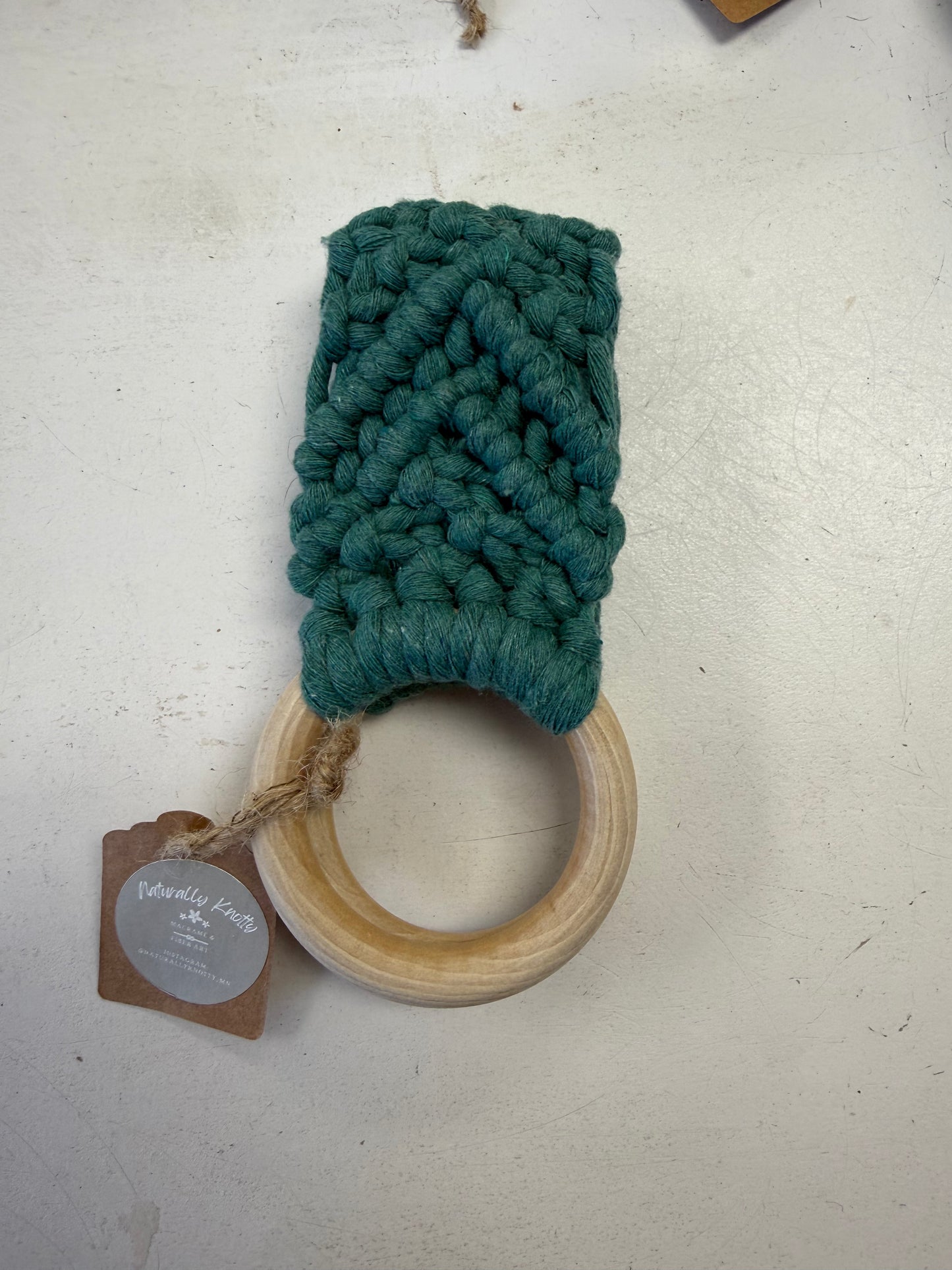 Macramé Towel Hanger