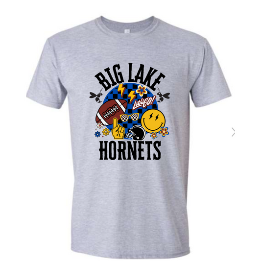 Curcha Big Lake Adult Retro Tee