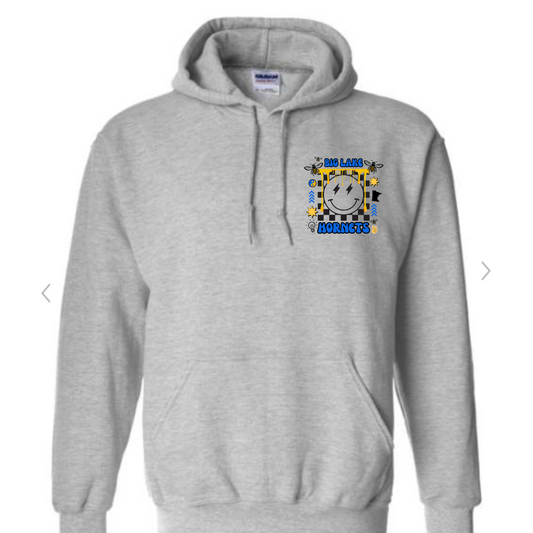 Curcha Big Lake Adult Smiley Hoodie