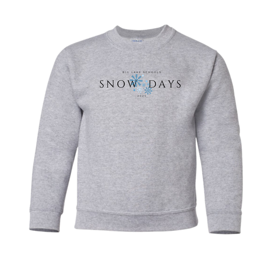 Big Lake Snow Days Youth Crew Sweatshirt