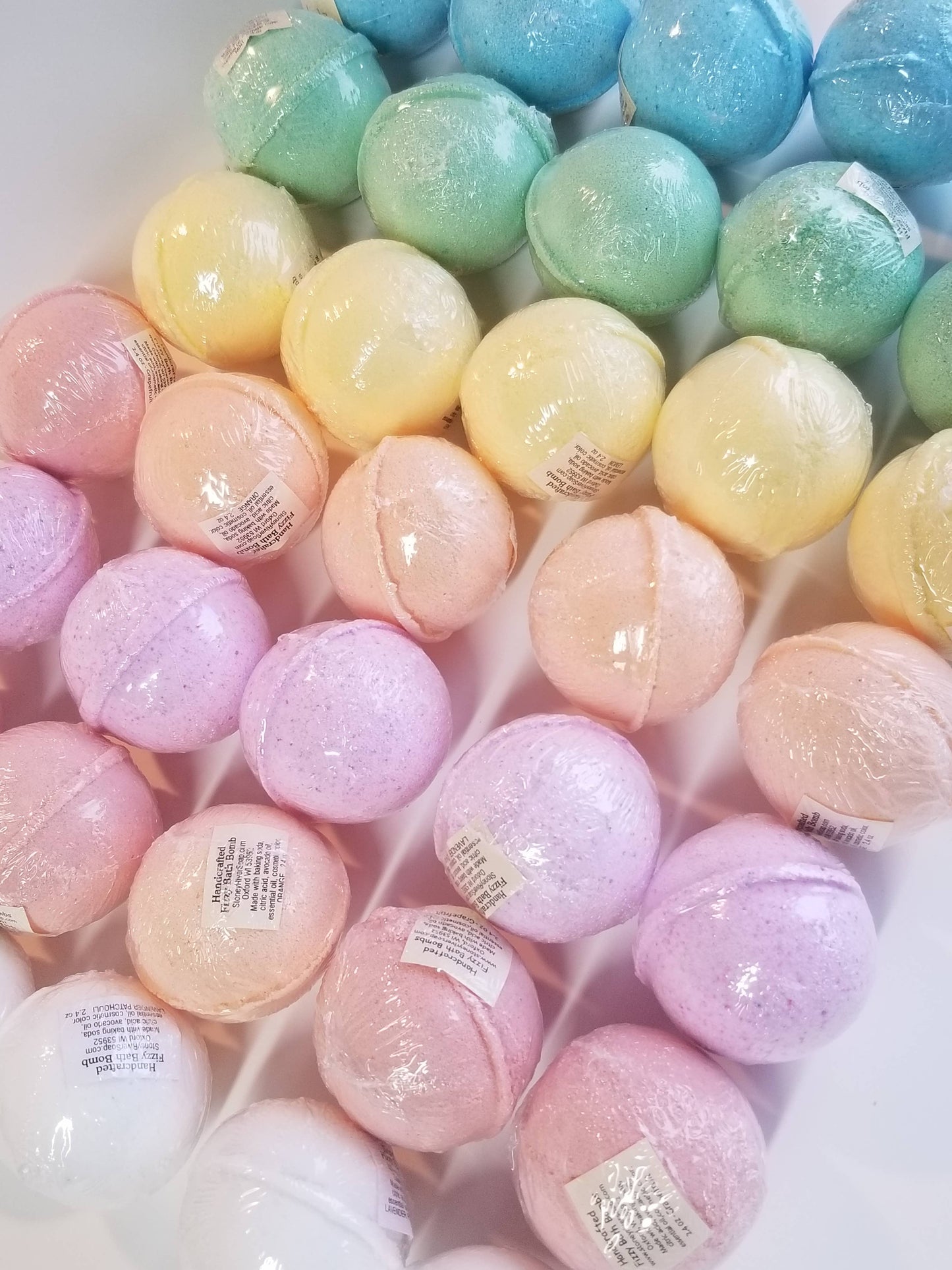 Bath Bombs, large, 2.5 in. diameter