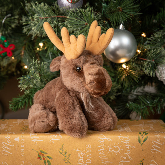 Petting Zoo Stuffies, 9" (20cm) Wild Onez  Moose
