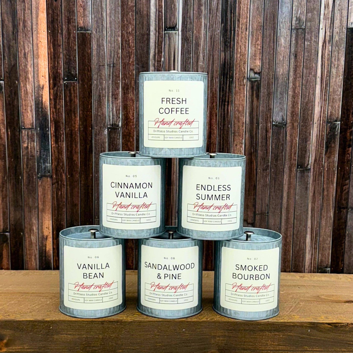 Smoked Bourbon Everyday Handcrafted Candles - Home Decor
