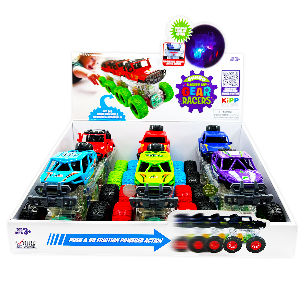 So Much Fun! JUMBO Light Up Vehicles Toy Car