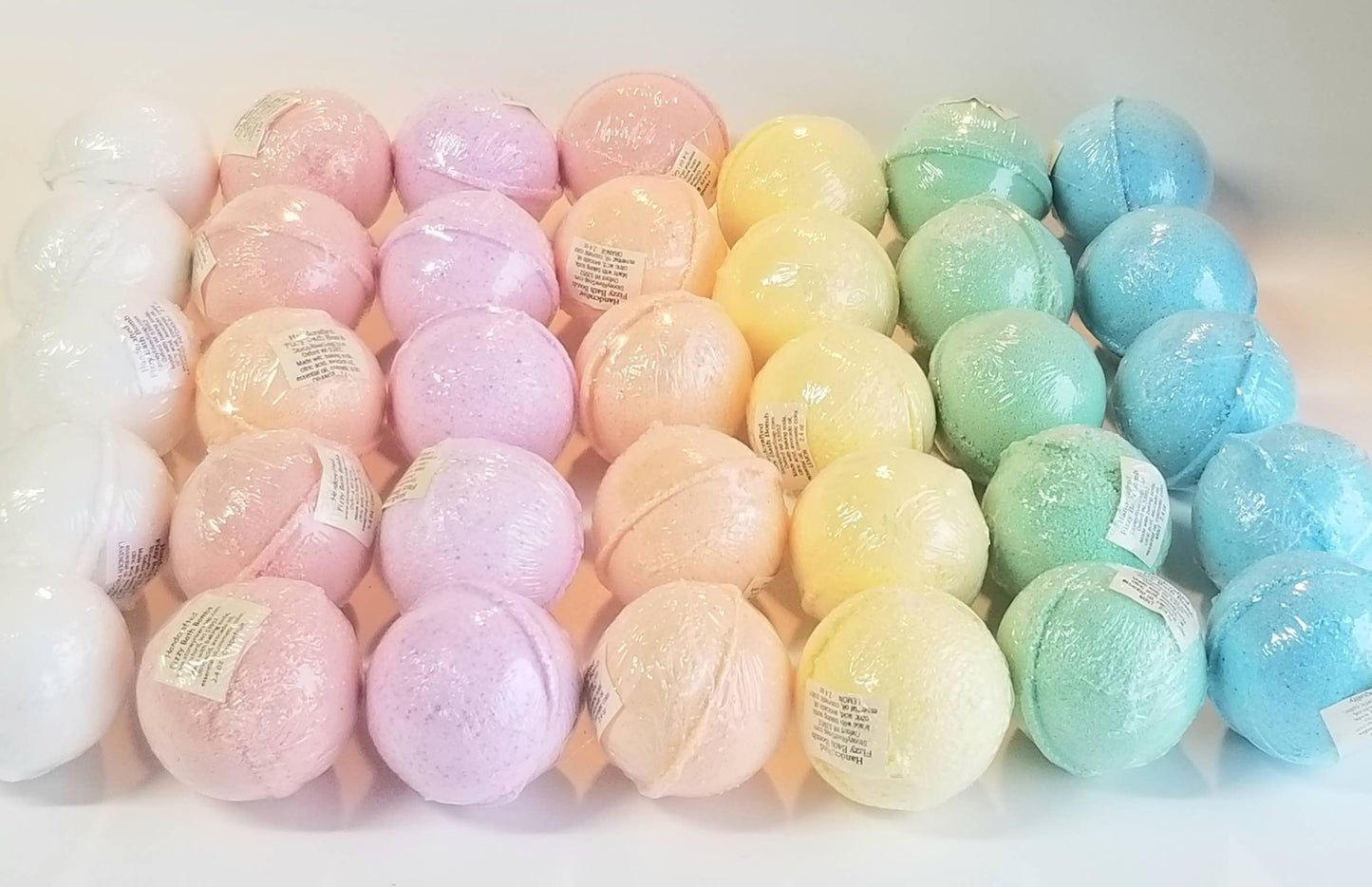 Bath Bombs, large, 2.5 in. diameter