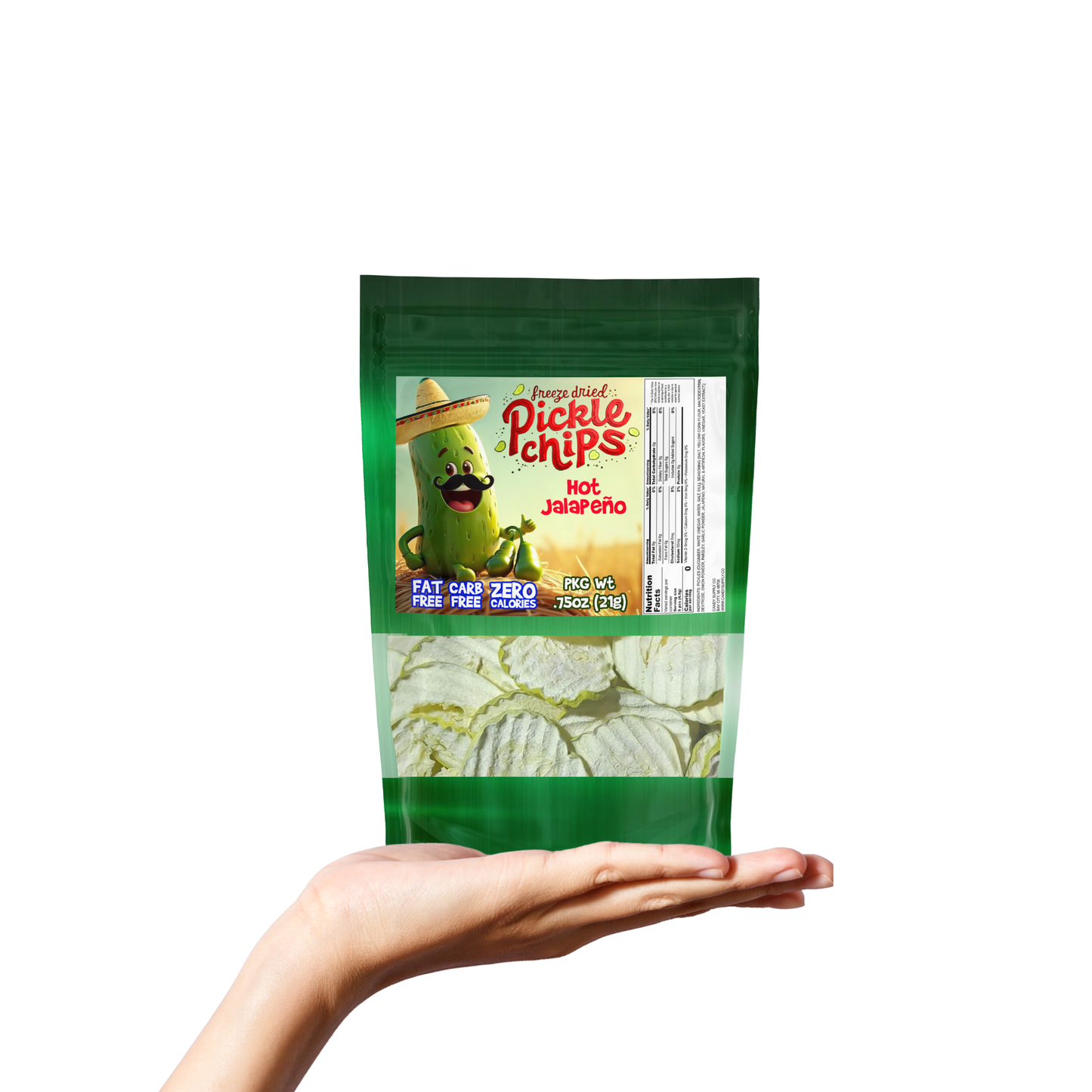 Freeze-Dried Pickle Chips | Keto Snacks