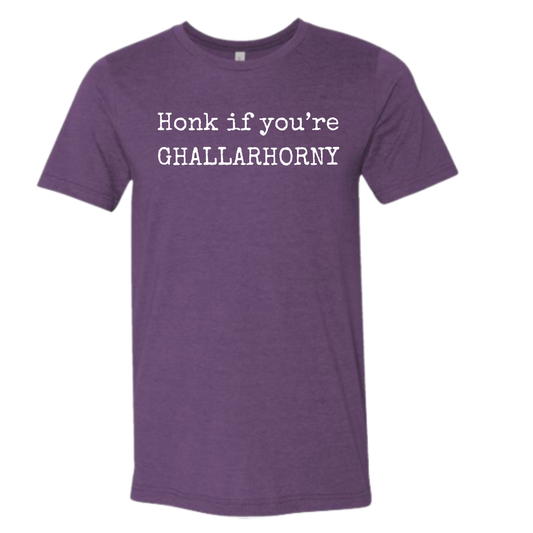 Minnesota Football, Honk If You're Ghallarhorny Shirt
